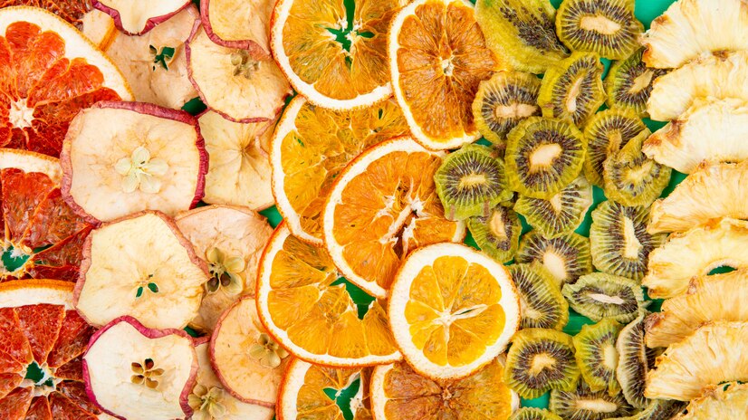 frutas deshidratada